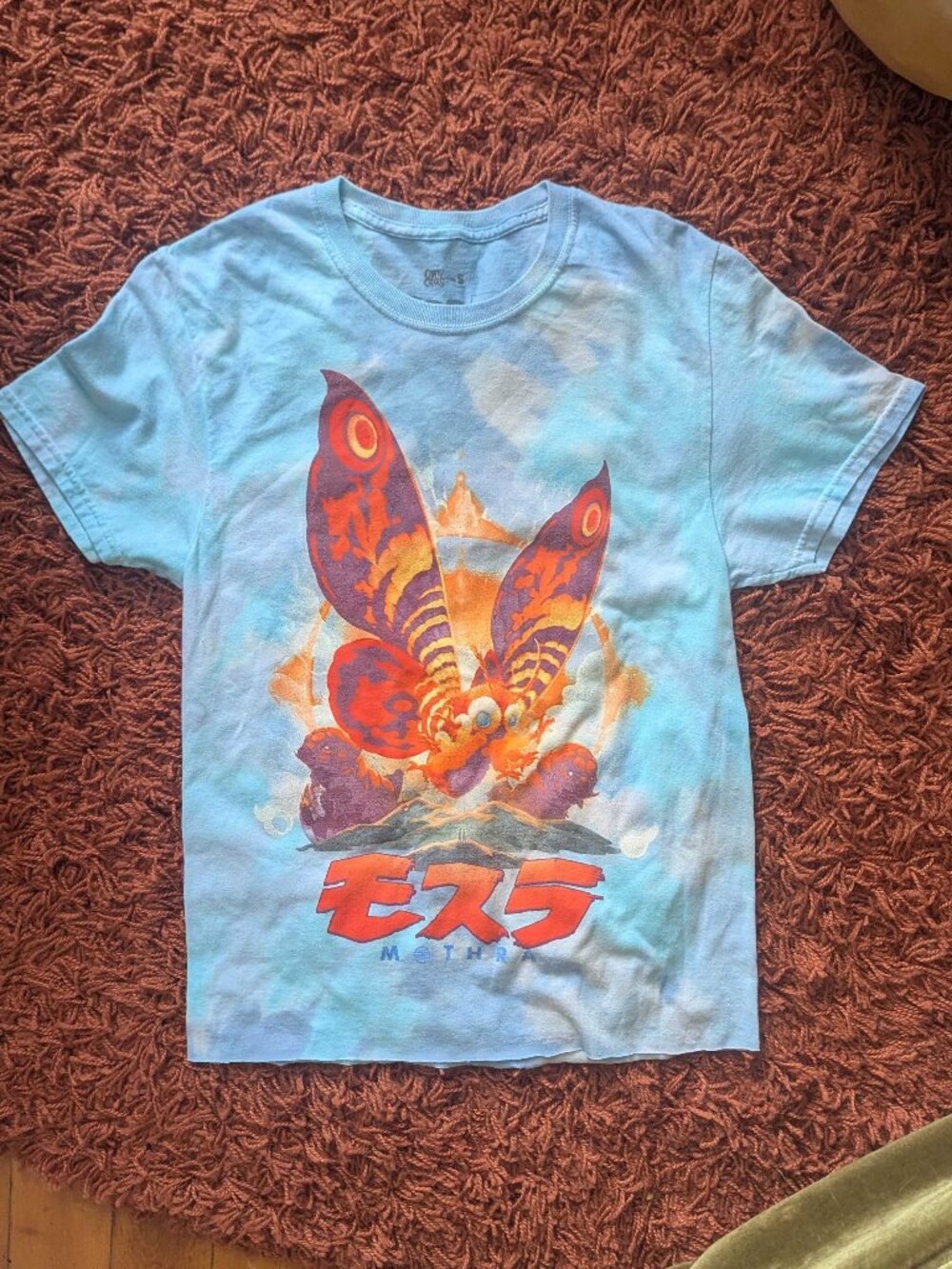 Mothra Shirt, Sz S, by Cavity Colors